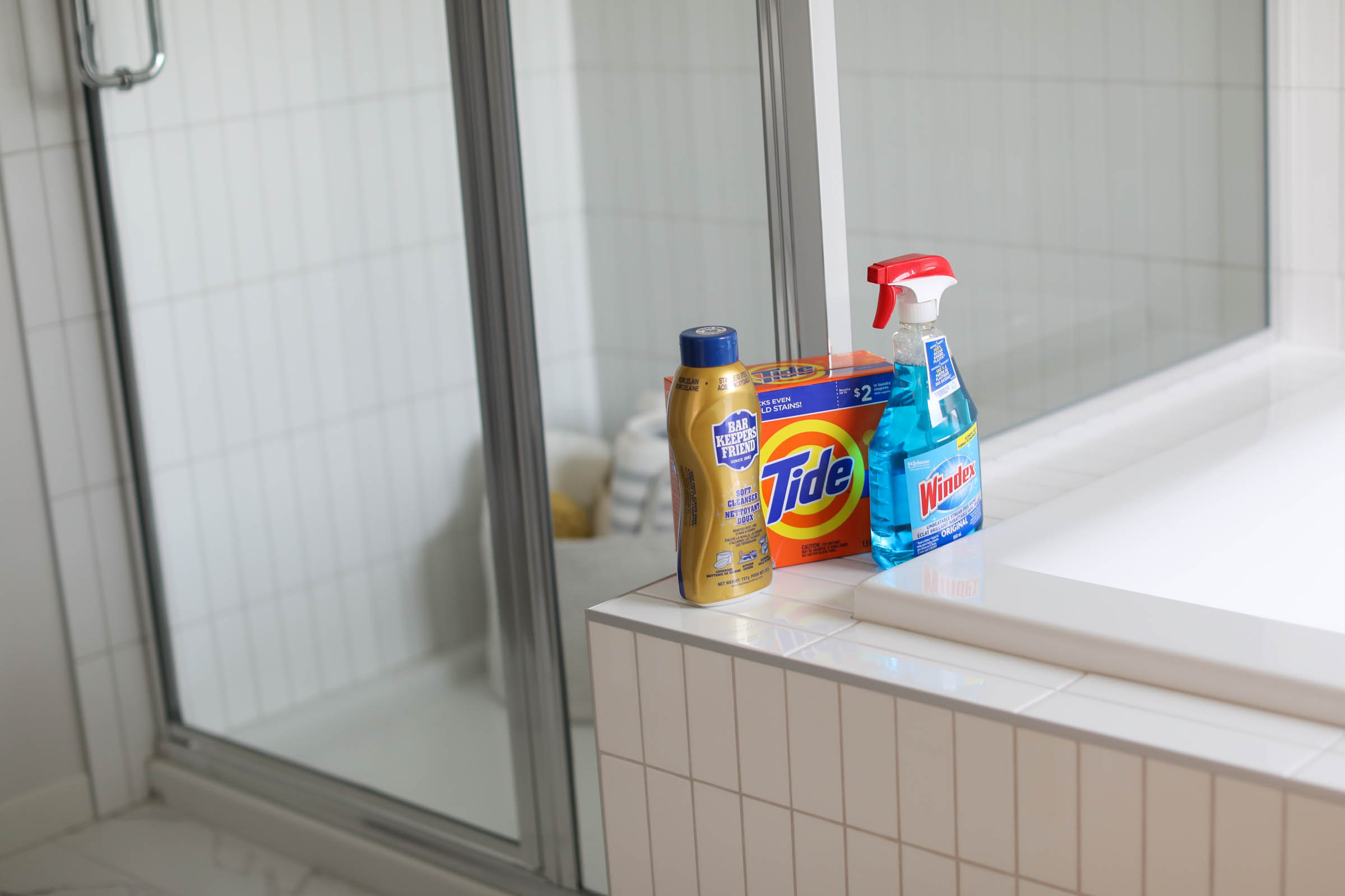 How to Clean a Dirty, Grimy Walk-in Shower and Make it Sparkle!
