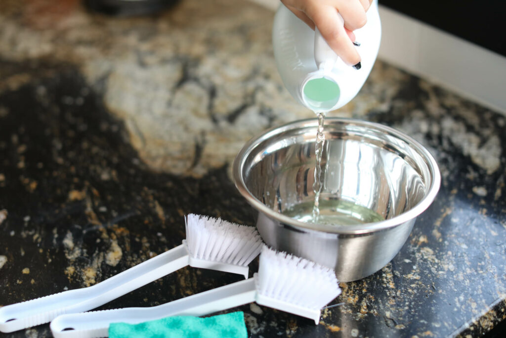 How to Clean Your Cleaning Supplies