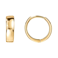 PAVOI 14K Gold Huggie Earrings