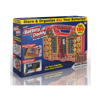 Ontel Battery Daddy – Battery Organizer Storage Case