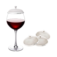 BevHat Stainless Steel Wine Glass Cover