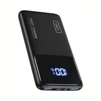 INIU Power Bank, 10500mAh Slimmest USB C Portable Charger