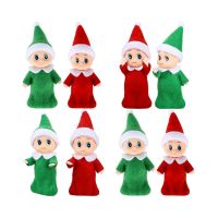 8 Pieces Baby Christmas Elf Dolls